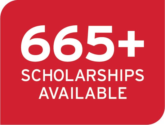 665+ Scholarships Available