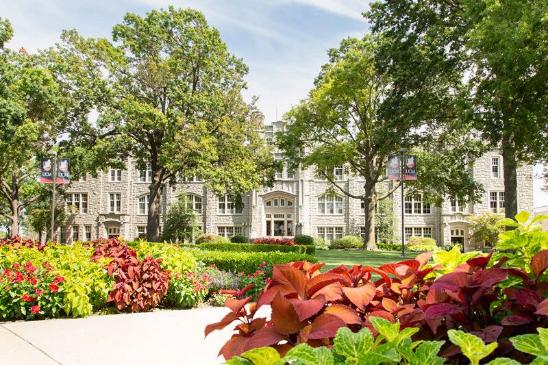 UCM Administration building and quad