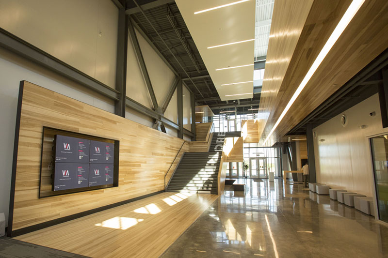 The Missouri Innovation Campus lobby